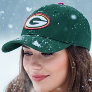 Women’s 9FORTY - Green Bay Packers Cap with Pink Accent - Susan G. Komen